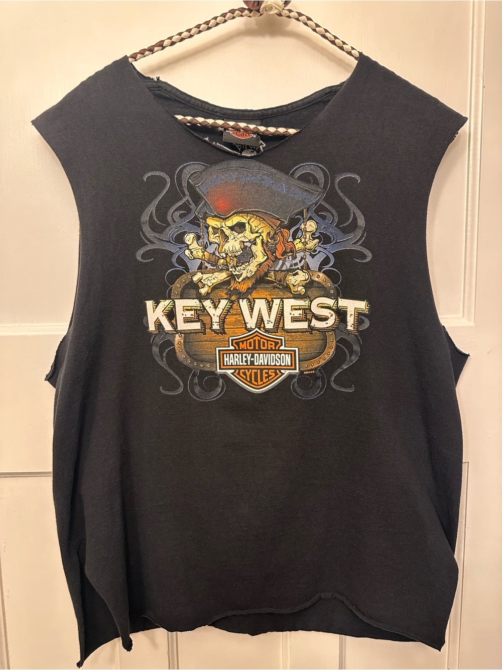 Harley-Davidson Lg 2013 Hand Cropped Key West Tee